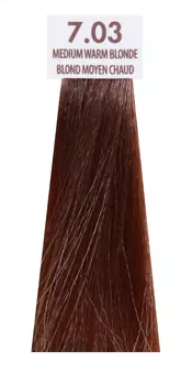 MACADAMIA NATURAL OIL 7.03 краска для волос, средний теплый блондин / MACADAMIA COLORS 100 мл