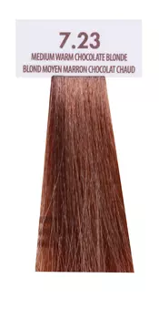 MACADAMIA NATURAL OIL 7.23 краска для волос, средний теплый шоколадный блондин / MACADAMIA COLORS 100 мл