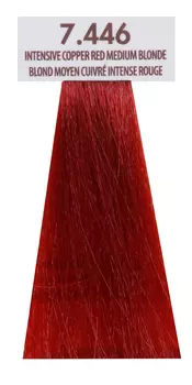 MACADAMIA NATURAL OIL 7.446 краска для волос, яркий медный красный средний блондин / MACADAMIA COLORS 100 мл