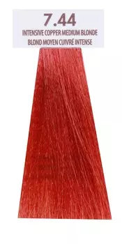 MACADAMIA NATURAL OIL 7.44 краска для волос, яркий медный средний блондин / MACADAMIA COLORS 100 мл