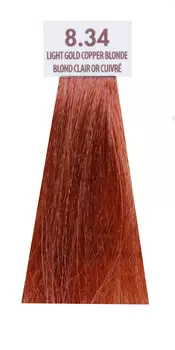 MACADAMIA NATURAL OIL 8.34 краска для волос, светлый медно золотистый блондин / MACADAMIA COLORS 100 мл