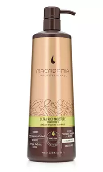 MACADAMIA PROFESSIONAL Кондиционер увлажняющий для жестких волос / Ultra rich moisture conditioner 1000 мл