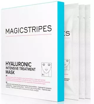 MAGICSTRIPES Маска гиалуроновая для интенсивного ухода 3 шт