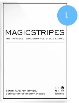 MAGICSTRIPES Полоски силиконовые для поднятия верхнего века, размер L 64 шт
