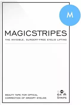 MAGICSTRIPES Полоски силиконовые для поднятия верхнего века, размер M 64 шт