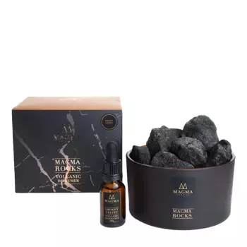 MAGMA LONDON Аромадиффузор из вулканической лавы, дымчатый бархат / Magma London 15 мл