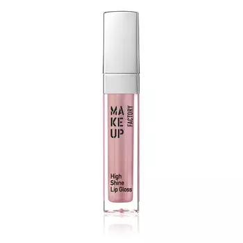 MAKE UP FACTORY Блеск с эффектом влажных губ, 45 радужная роза / High Shine Lip Gloss 6,5 мл