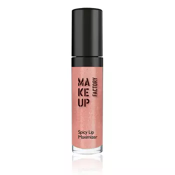 MAKE UP FACTORY Блеск с экстрактом перца чили для увеличения объема губ, 05 огненный / Spicy Lip Maximizer 8 мл