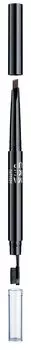 MAKE UP FACTORY Карандаш автоматический для бровей, 10 темная Сепия / Triangle Brow Styler 0,25 г
