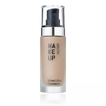 MAKE UP FACTORY Крем тональный с эффектом лифтинга для нормальной, сухой и комбинированной кожи, 15 светлый мокко / Velvet Lifting Foundation