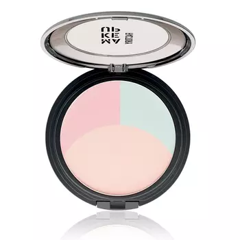 MAKE UP FACTORY Пудра корректирующая цвет лица, 01 беж - терракотовый - зеленый / Ultrabalance Color Correcting Powder 10 г