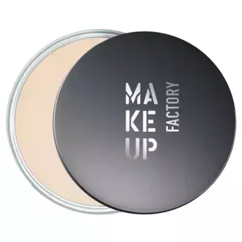 MAKE UP FACTORY Пудра рассыпчатая фиксирующая, тон 01 прозрачный / Setting & Baking Powder 5,2 гр