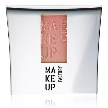 MAKE UP FACTORY Румяна компактные шелковистые, 20 чайная роза / Blusher 6 г