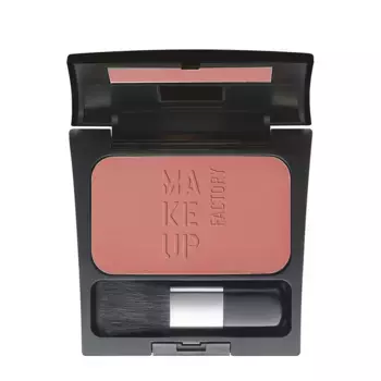 MAKE UP FACTORY Румяна компактные шелковистые, 55 розовый сад / Blusher 6 гр