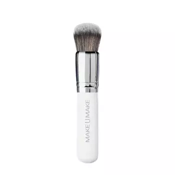 MAKE U MAKE Кисть большая для тональной основы и кремовых текстур / MAKEUMAKE