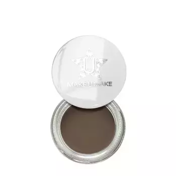 MAKE U MAKE Помада для бровей 24 часа устойчивости для блондинок и шатенок с кистью, B2 / BROW FACTORY GINGERY 2,1 гр