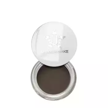 MAKE U MAKE Помада для бровей 24 часа устойчивости для шатенок с кистью, B3 / BROW FACTORY BROWNIE 2,1 гр