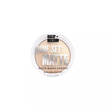 MAKEUP OBSESSION Пудра матирующая / MATTE BAKED POWDER GAME SET MATTE FORMENTERA