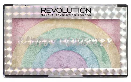 MAKEUP REVOLUTION Хайлайтер для лица / Rainbow Highlighter