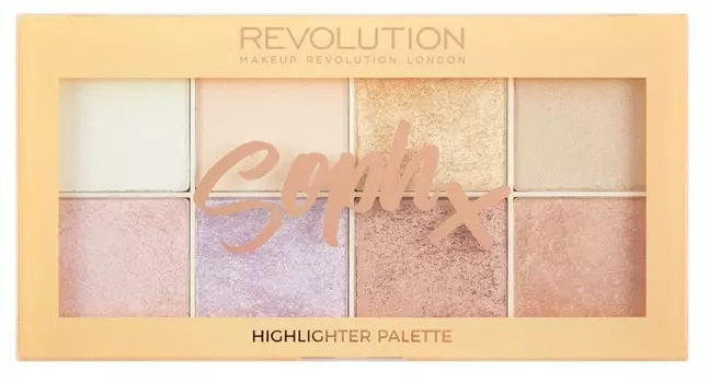 MAKEUP REVOLUTION Хайлайтер для лица / Soph Highlighter Palette