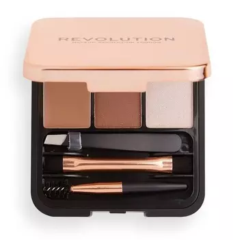 MAKEUP REVOLUTION Набор для моделирования бровей / BROW SCULPT KIT Light