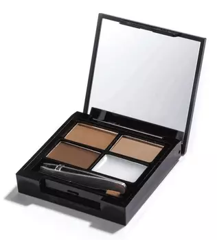 MAKEUP REVOLUTION Палетка теней для бровей / FOCUS &amp; FIX EYEBROW SHAPING KIT Medium Dark