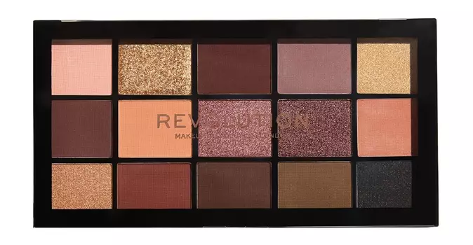 MAKEUP REVOLUTION Палетка теней для век / RE-LOADED PALETTE Velvet Rose