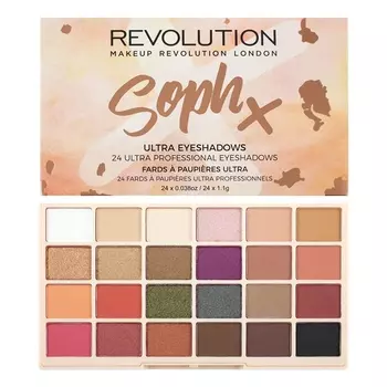 MAKEUP REVOLUTION Палетка теней для век / SophX Ultra Eyeshadows