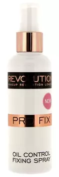 MAKEUP REVOLUTION Спрей для фиксации макияжа / OIL CONTROL FIXING SPRAY