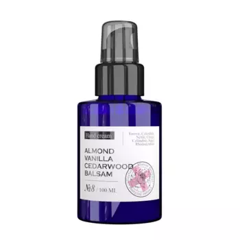 MANIAC GOURMET Крем парфюмированный для рук №8 Миндаль, Ваниль, Кедр, Бальзам 100 мл