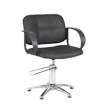 MANZANO Кресло парикмахерское, цвет черный / Nuto