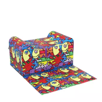 MANZANO Сиденье детское, цвет рыбки / Bambini