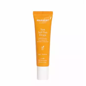 MARBERT Капли-концентрат для автозагара лица и зоны декольте, легкий или средний оттенок загара / Sun Self-Tan Drops 15 мл