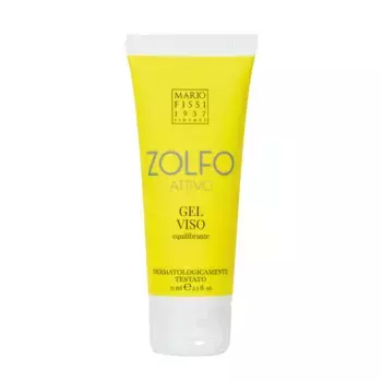 MARIO FISSI 1937 Гель серный для лица восстанавливающий баланс для жирной кожи / Zolfo Attivo Equilibrante 75 мл