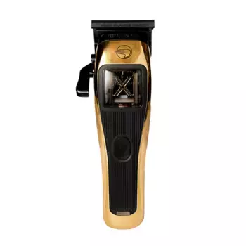 MARK SHMIDT Машинка для стрижки волос GRAND CL Gold Mark Shmidt, сменный корпус, золото, аккумуляторно-сетевая, 10000 об/мин, 8 Вт