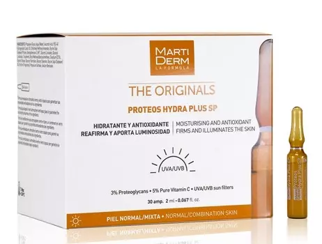 MARTIDERM Ампулы для лица Протеос гидра плюс sp / Ориджиналс 30 х 2 мл