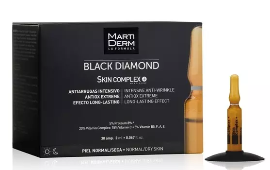 MARTIDERM Ампулы для лица Скин комплекс + / Блэк Даймонд 30 х 2 мл