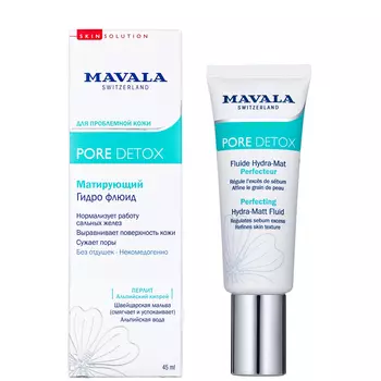 MAVALA Гидро-флюид матирующий / Pore Detox Perfecting Hydra-Matt Fluid 45 мл