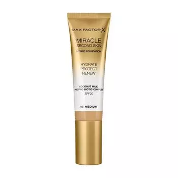 MAX FACTOR Основа тональная 05 / Miracle Second Skin, medium