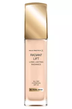 MAX FACTOR Основа тональная 35 / Radiant Lift Long Lasting Radiance pearl beige 30 мл