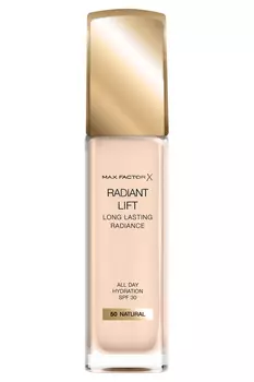 MAX FACTOR Основа тональная 50 / Radiant Lift Long Lasting Radiance natural 30 мл