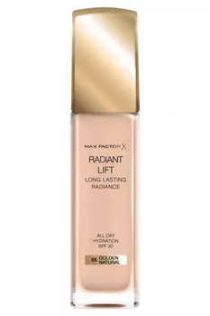 MAX FACTOR Основа тональная 55 / Radiant Lift Long Lasting Radiance golden natural 30 мл