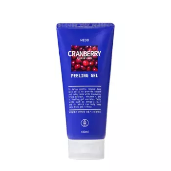 MED:B Гель-скатка с экстрактом клюквы / Med B Cranberry Purifying Peeling Gel 180 мл