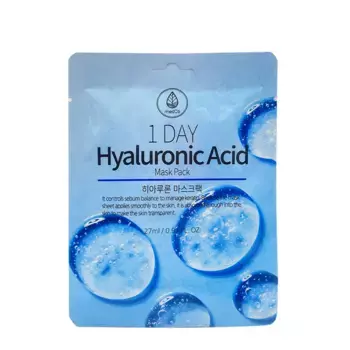 MED:B Маска тканевая с гиалуроновой кислотой / Med B 1 Day Hyaluronic Acid Mask Pack 27 мл