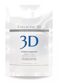 MEDICAL COLLAGENE 3D Маска альгинатная с экстрактом алоэ вера для лица и тела / Hydro Comfort 30 г