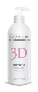 MEDICAL COLLAGENE 3D Молочко очищающее / Milky Fresh 500 мл проф.
