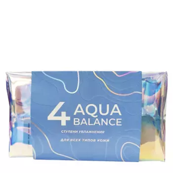 MEDICAL COLLAGENE 3D Набор увлажняющий для лица (тоник 250 мл + сыворотка 30 мл + крем 50 мл + гель-маска 30 мл) Aqua Balance Collection