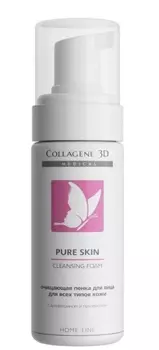 MEDICAL COLLAGENE 3D Пенка очищающая для всех типов кожи / PURE SKIN 160 мл