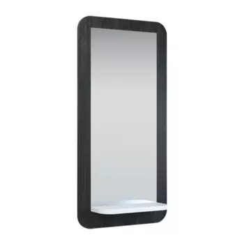 MERTZ Зеркало парикмахерское, цвет морское дерево карбо - белый глянец / Sensus