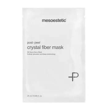 MESOESTETIC Маска постпилинговая успокаивающая / Crystal fiber mask post-peel 5 х 25 мл